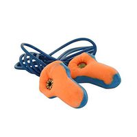 Howard Leight by Honeywell Laser Trak Detectable Disposable Foam Earplugs, 100-Pairs (LT-30), Orange and Blue