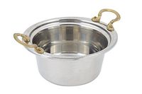 Bon Chef 5460HR Casseole, Laurel on the Rim with Round Handles