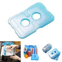 rateim Ice Packs for Lunch Box Cooler Bag, 200ML Reusable Cooler Freezer Packs Slim Box Preservation Ice Box Cold Packs