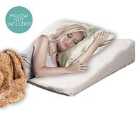 Back Support Systems Bed Wedge System | Acid Reflux Side Sleeper | 32" Bed Wedge with 5" Neck Roll | Digestion and Alignment Relief |Bamboo Zippered Cover