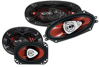 Boss CH4330 4x10" 400W Speakers (Pair) and CH4620 4x6" 200W Audio Speakers (Pair)