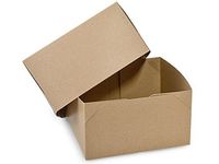BROWN KRAFT Gift Boxes 9 x 9 x 5"100% Recycled - 2 Pc (1 unit, 50 pack per unit.)
