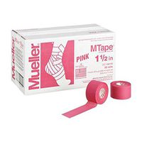 Mueller Mtape - Pink, 1.5" X 10 Yd - 32 Rolls / Case - 25-1019