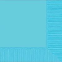 Amscan 2-Ply Caribbean Blue Luncheon Napkins, 50 Ct. | Party Tableware