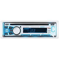 Boss Audio Mr762Brgb Single-Din In-Dash Marine Am/Fm/Cd Receiver With Bluetooth(R), Rgb Illumination & Wireless App Control