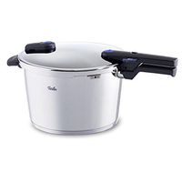 Fissler FISS-60070008079 vitaquick Pressure Cooker Stainless Steel Induction, 8.5 Quart, silver