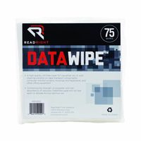 Read Right DataWipe Cleaning Pads, 6 x 6 Inch, 75 Wipes per Bag (RR1250)