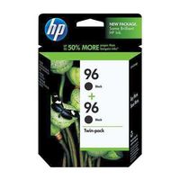 HP Genuine OEM C8767WN (HP96) HP 96 Twin Pack Black Inkjet Cartridges (800 Pages Each)