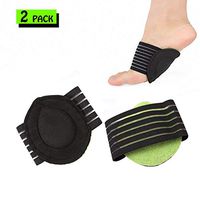 The Arch Support has More Filling Comfort and is Used to Relieve Plantar Fasciitis, Sagging Arch, Heel spur, Flat Foot and Painful Foot Pain. (2 Packs)