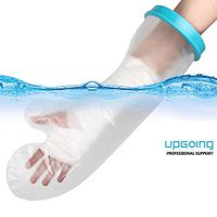 Adult Waterproof Arm Cast Wound Cover Protector for Shower Bath, Arm Cast Sleeve Bag Covers for Broken Hands, Wrists, Reusable Bandage Cover Dressing Protector[2019 New Upgrade]