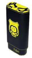 Asylum 13 Super Size Leather Cigar Case - Yellow
