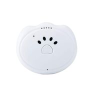 ZGSP ABS Smart Waterproof Anti-Lost GPS Pet Locator Tracking Cat and Dog Collar (White)