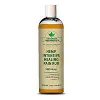 Advanced Therapeutics Hemp Cream 340,000Mg 12 OZ for Knee Pain Relief and Lower Back Pain Relief. The Most MG and Ounces for Fast Arthritis Pain Relief. Hemp Oil for Pain 3 X Larger Than All Others