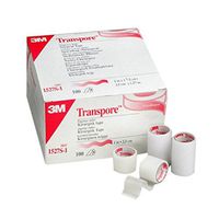 3M Health Care 1527S-1 Surgical Tape, Single Use, 1" x 1 ½ yd. Size (Pack of 500)