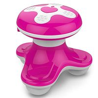 Lmtime Electric Scalp Massager, Portable Handheld Head Massager, Full Body Massage Stress Relief, Gifts Idea (Blue) (Hot Pink)