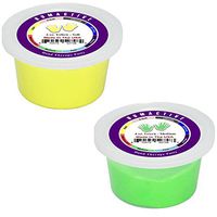 Humactive Hand Therapy Putty, Set of 2-4 Ounce, Soft/Medium Resistances (Yellow/Green)