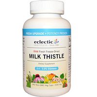 Eclectic Institute, Milk Thistle, 600 mg, 240 Non-GMO Veggie Caps - 2pc