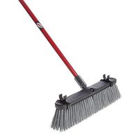 Libman Rough Surface Push Broom with Handle 18"W