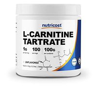Nutricost L-Carnitine Tartrate Powder (100 Grams) - 1 Gram per Serving; 100 Servings