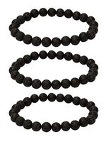 SPUNKYsoul Lava Bead Stone Diffuser Stretch Bracelet Authentic Crystal Aromatherapy Stones for Women Collection