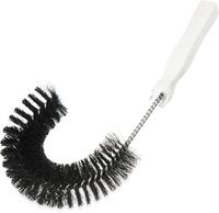 Carlisle 4110003 Sparta Spectrum Clean-In-Place Hook Brush, Plastic Handle Base, Black Polyester Bristles, 8" L x 5" W Bristle Area, 11-1/2" Overall Length (Case of 12)