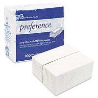 preference 31436 - 1/8 FOLD DINNER NAPKINS, 15 X 16, WHITE, 3000/CARTON