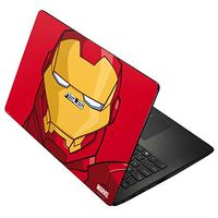 Skinit Decal Laptop Skin for Asus X502CA 15.6 - Officially Licensed Marvel/Disney Ironman Face Design