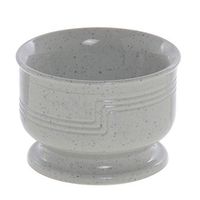 Cambro Shoreline Collection 5 Oz Speckled Grey Plastic Insulated Bowl - 3 1/2"Dia x 2 3/8"H