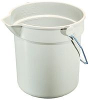 Impact 5510 Gray Deluxe Heavy-Duty Bucket, 10 qt Capacity, 10-1/4" Height x 10-5/8" Diameter