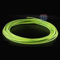 225FWY 50 FT 1/8" 3mm Polyolefin Yellow Green Heat Shrink Tubing 2:1 Ratio