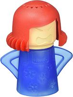 TOPIST Angry Mama Microwave Cleaner Angry Mom Microwave Oven Steam Cleaner and Disinfects with Vinegar and Water for Kitchens, Steamer Cleaning Equipment Easily Cleans The Crud in Minutes (Blue)