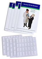 Pill Pak Tri-fold - Weekly Four Times a Day Blister Pack - Jumbo Size Blisters (Jumbo, 5 Pack)