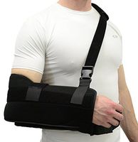 ITA-MED Super Arm Sling/Shoulder Immobilizer with Abduction Pillow, Medium