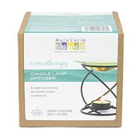 Aura Cacia Spiral Candle Lamp (Black)