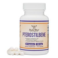 Pterostilbene 100mg Capsules (Third Party Tested) Made in The USA, 60 Capsules, Superior to Resveratrol (Antioxidant, Anti Aging Support Supplement) by Double Wood Supplements