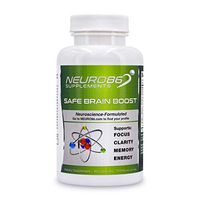 NEURO86 Safe Brain Boost NOOTROPICS for Employee Engagement, Memory, Focus, Clarity, Energy, Weight Loss, Neuroscience Supplements Avoid Reactions, Bacopa, St. John’s Wart, Ginkgo Biloba, Huperzine A