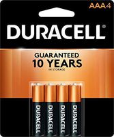 Duracell Coppertop AAA Batteries, 4-Count (Pack of 2)