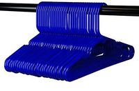 Children's Hangers, Very Durable, Made in The USA to Last a Lifetime! Designed to Fit for Children and Babies Value Pack of 30 -Royal Blue