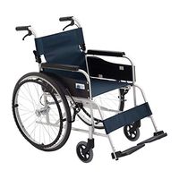 Wheelchair Medical Equipment Aluminium Lightweight Folding Self Propel, Non-Slip Texture Handbrake with Rear Storage Bag, Suitable for The Elderly Walker Assist Devices