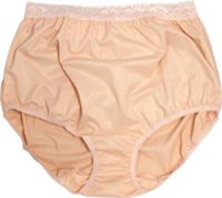 8080001MDEA - OPTIONS Ladies Basic with Built-In Barrier/Support, Soft Pink, Dual, Medium 6-7, Hips 37 - 41