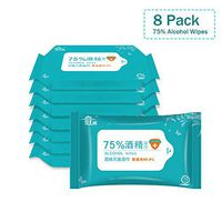 8 Bag 75% Disposable Cleaning Wipes Disinfection Wipes(10PCS/Pack)