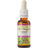 Natural Factors - Oil of Oregano, Certified Organic Support for Healthy Immunity and Cholesterol, 187 Servings (1 oz)
