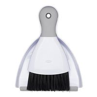 OXO Tot Mini Dust Pan & Brush Set, Gray
