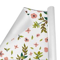 Gift Wrapping Paper Roll Sloth on Tree Floral for Birthday,Holiday,Wedding,Baby Shower Gift Wrap - 3Rolls - 58inch x 23inchPerRoll