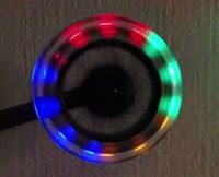 Lighted Caster Wheel - 4 x 1 in., 1 each