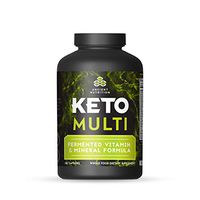Ancient Nutrition KetoMULTI Vitamin and Mineral Supplement, 180 Capsules — Daily Multivitamin Designed for The Keto Diet…