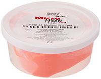 Sammons Preston Micro-Fresh Putty, Antibacterial, Antifungal, and Antimicrobial Therapy Putty for Hands and Feet Exercises, Color Coded Non-Toxic Clay, Medium Soft, Red, 4 Ounces