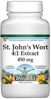 Extra Strength St. John's Wort 4:1 Extract - 450 mg (100 Capsules, ZIN: 512944) - 2 Pack
