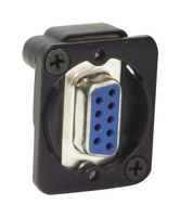 D Sub Connector Adaptor, Standard D Sub, Receptacle, 9 Positions, Standard D Sub, Receptacle