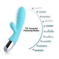 Wireless V2 Flexible Arbitrary Bending Wand Massager with Dual Powerful Motors-10 Strongest Speed Mode, Safe Silicone,USB Magnetic Rechargeable, Waterproof-Can Massage Various Part of Body(US-Delivery